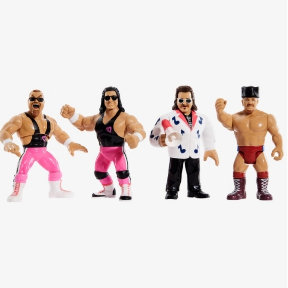 WWE Retro Figures Set Wave 2